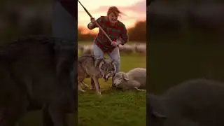 Series #110 Not Today, Wolf! Watch This Epic Wildlife Escape #wildanimals #nature #animals