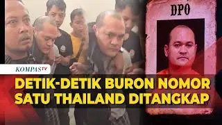 Detik-detik Buronan Nomor 1 Thailand Ditangkap di Bali