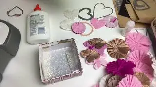 Crepe paper rosette tutorial for Christina + how to shape, and add sparkle magic