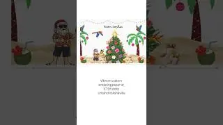 Custom Holiday Wrapping Paper &ndash; Winter Wonderland, City Carnival & Tropical Christmas Designs
