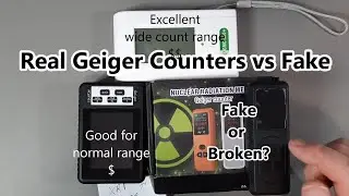 Geiger Counter Fake vs Real