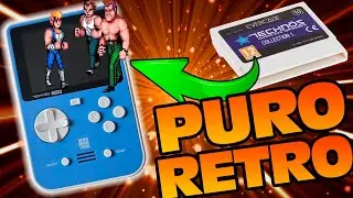 🌟Me compr&eacute; la INCRE&Iacute;BLE  Consola Retro con Cartuchos REALES (Super Pocket TECHNOS EDITION)