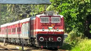 First LHB Run of Nagercoil Junction - Trivandrum North Passenger Train | 56305 | Indian Railways