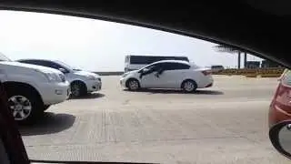Men Run Over by A Crazy Driver In Ciudad de Panam&aacute;