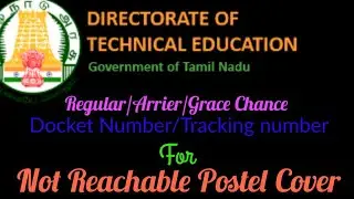 How to Find out Tracking number from your Couriers | Not Reachable Postel Cover