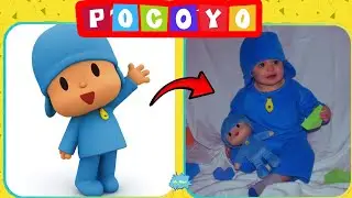 Meet Pocoyo Characters IN REAL LIFE 2024 👍🏻 &lrm;@mrmani3377