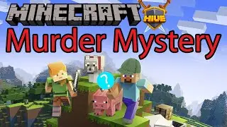 Minecraft Murder Mystery Gameplay Review [Hive Mini Game, Free Server]