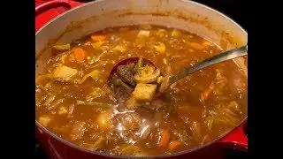 Непревзойденный суп из говядины и овощей от Cajun Ninja
