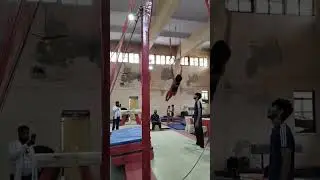 district level still ring performance #sports #viral #gymnast #viral short