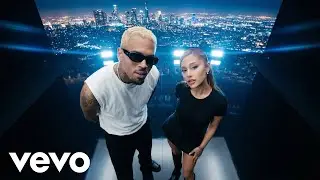 Midnight Motion – Chris Brown ft. Ariana Grande 🌙✨ | Lyrics Video