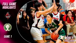 Bangkok Beasts Vs Bangkok Giants | Varsity | GAME 1 Full Highlights | GYBL THAILAND SEASON 1