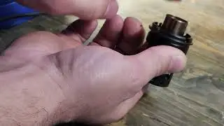 Install tilt lock piston on Bushwacker 46