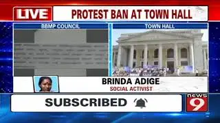 BBMP bans protests at Town Hall
