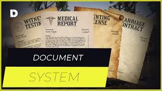RedM | DL DOCUMENTS - Private and Job Document Management [VORP,REDEM,RSG,CUSTOM]