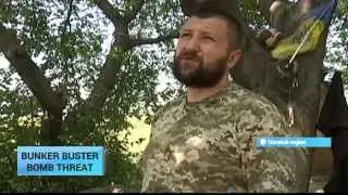 Russia Deploys Bunker-Busting Bombs: Ukrainian troops hunker down in combat zone