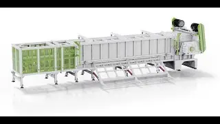 1200mm diameter HDPE pipe shredder and crusher