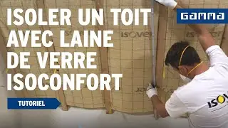 Isoler un toit avec laine de verre Isoconfort | Isoler | GAMMA Belgique