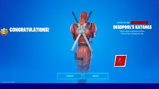 CLAIM FREE DEADPOOL REWARDS NOW! FORTNITE DEADPOOL WEEK 4 CHALLENGES! (Find Deadpool's Katanas)
