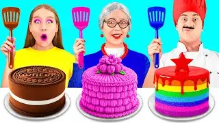 Кулинарный Челлендж: Я против Бабушки | Потрясающие Рецепты с Едой от PaRaRa Challenge