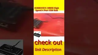 ZEBRONICS 100HB High Speed 4 Port USB Hub