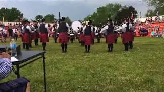 Toronto Police Pipe Band  - MSR - Cobourg 2017