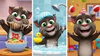 MY Talking Tom #shorts #live #trending #viraltom #funnycat #satisfying #mytalkingtom2 #tom #game