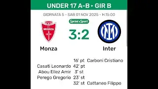 U17 (2009)_CAMPIONATO NAZIONALE_SERIE A-B_GIR B_5^ G_01.11.2025_MONZA vs INTER 3-2