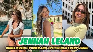 Golf Girl Jennah Leland: Unbelievable Power and Precision in Every Swing! 🏌️&zwj;♀️⚡