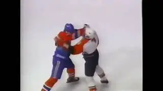 Shawn Antoski vs Turner Stevenson (CBC Feed & Coach's Corner with Don Cherry) Apr 12, 1995