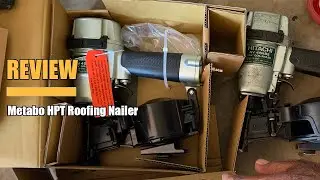 Metabo HPT Roofing Nailer Review - Roofing Nailer Unboxing From A 25 Year Contractor