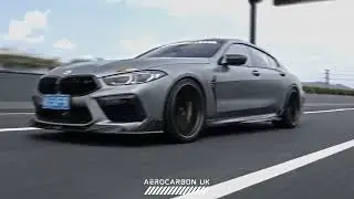 AEROCARBONUK X SOOQOO - BMW M8 F93 FITTED WITH THE DRY CARBON FIBER KIT #m8competition 
