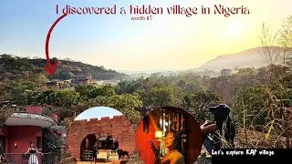 This place in Nigeria left me speechless 😲(inside Nigeria's most cinematic village) KAP VILLAGE TOUR