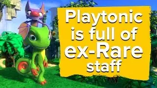 How many ex-Rare staff work at Playtonic?
