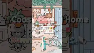 ⤷‧₊˚ toca boca house tour | coastal villa home 🌺༉‧₊:&bull; #tocaboca #tocalifeworld #toca #fyp #foryou