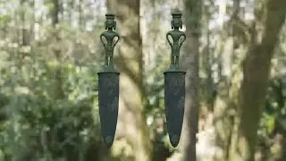 Bronze dagger Dong Son Culture Blender