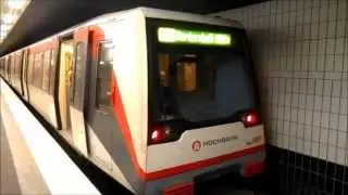 U-Bahn Hamburg - U-Bahnhof Garstedt U1