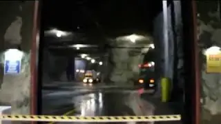 Водитель грузовика видит обширную сеть подземных туннелей, простирающуюся на сотни миль.