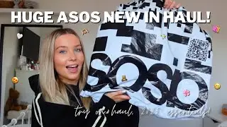 HUGE NEW IN ASOS HAUL! 2025 ESSENTIALS 🤍✨🪩