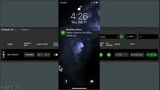 Digital Check-in / Check-out Board for Charter Industry