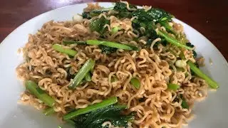 របៀបឆាមីជាមួយស្ពៃចង្កះអោយឆ្ងាញ់ -How to fried noodle with Choy sum