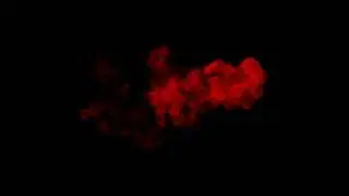 red smoke green screen