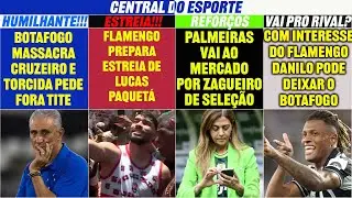 NOVIDADES SOBRE DANILO NO FLAMENGO | PALMEIRAS PERTO DE REFORÇO | CRUZEIRO É HUMILHADO - FORA TITE?
