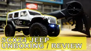 Axial SCX24 JEEP Indoor Build Ep.1 Unboxing/Review