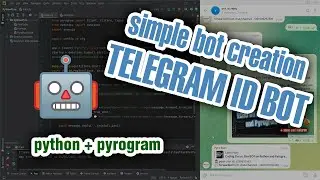 Простой Telegram ID Bot: получение идентификатора пользователя и обработка пересылаемых сообщений с помощью Pyrogram. Учебное пособие.