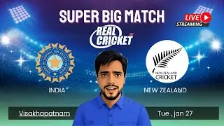 🛑IND VS NZ LIVE | real cricket 🏏 #realcricket