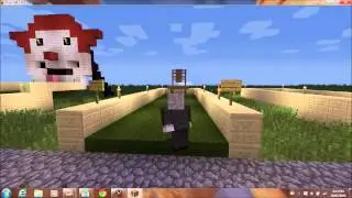 Minecraft Animation: Happy Gilmore Mini Golf Scene