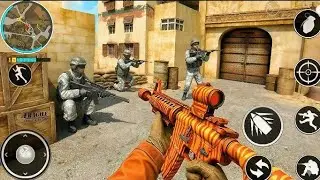 Fps Shooting Game  Mission Shooter Commando Select Army wala 