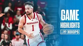UM-Eastern Shore vs. Nebraska | Highlights | Big Ten Men's Basketball | 11/11/25