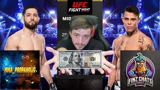 UFC Paris | Wager Wars | Propaholic vs Finz | Imavov s Borralho
