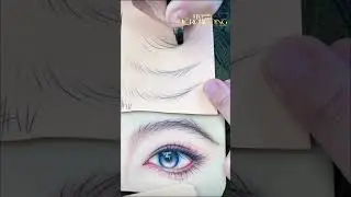 💫Hyper Microblading Stroke Practice on Fake Skin with XF Model S